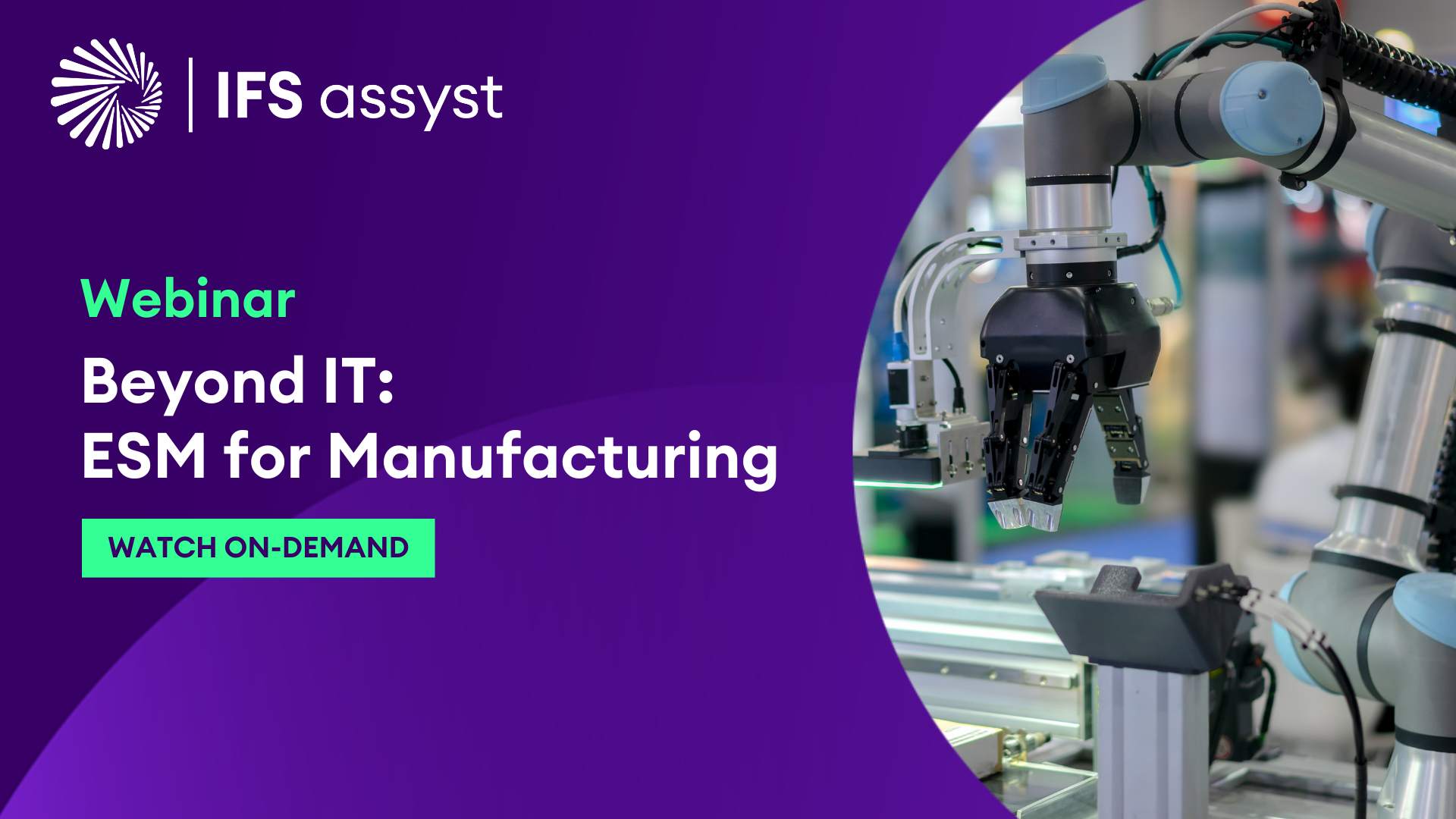 Beyond IT - ESM for Manufacturing 3